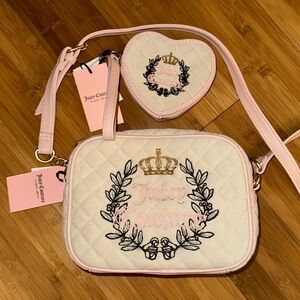 Juicy Couture Royal Couture Crossbody and Heart Wristl